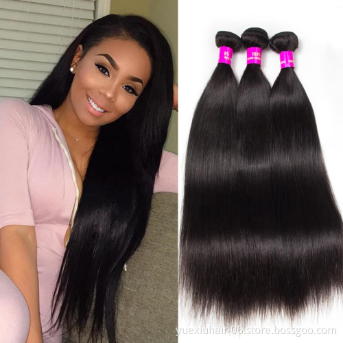 Wholesale Top Quality Straight Peruvian Virgin Hair Weave For Sale Free Shipping Peruvian Human Hair Extension